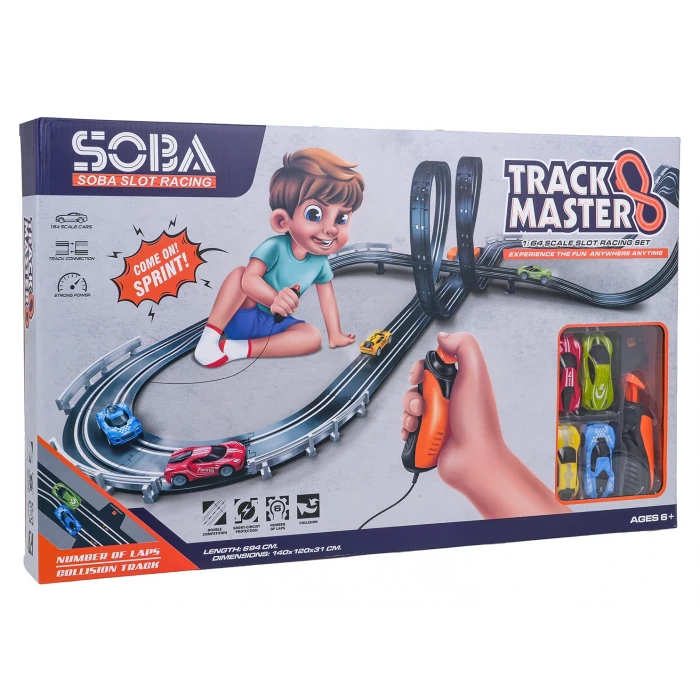 Детская гоночная трасса Soba TRACK MASTER 694 см