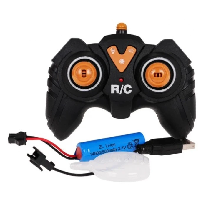 Детский бульдозер с функцией света и дыма на радиоуправлении ZRC.MDP268-3A