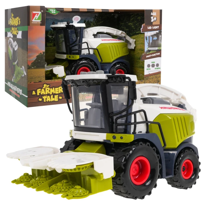 Дитячий комбайн зі звуковими та світловими ефектами Huanzhi Toys ZAU.550-1C, зелений