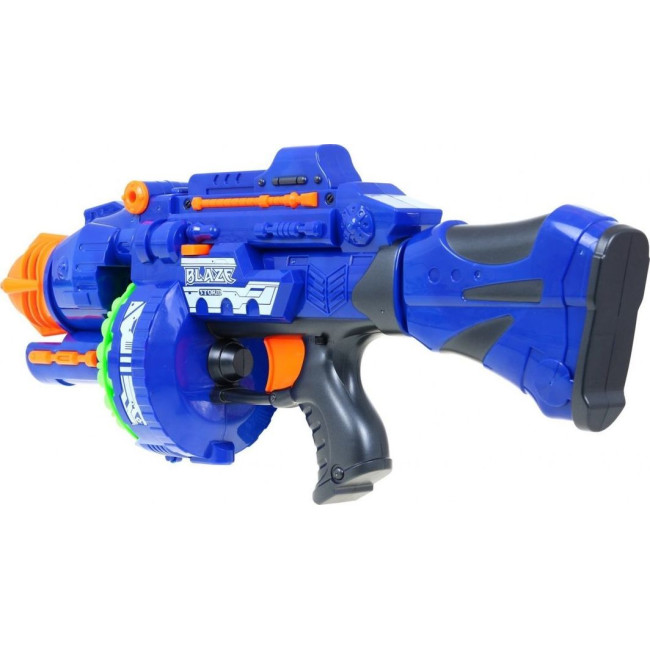 Большое детское ружье 6+ Blaze Storm + 40 длинных пенопластовых шаров