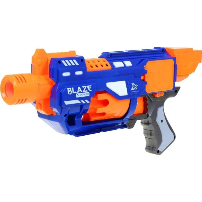 Электрическая винтовка для детей 6+ Blaze Storm 20 длинных пенопластовых шаров + дальность до 10 м