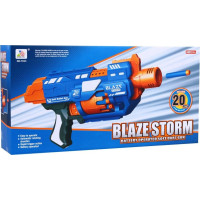 Электрическая винтовка для детей 6+ Blaze Storm 20 длинных пенопластовых шаров + дальность до 10 м