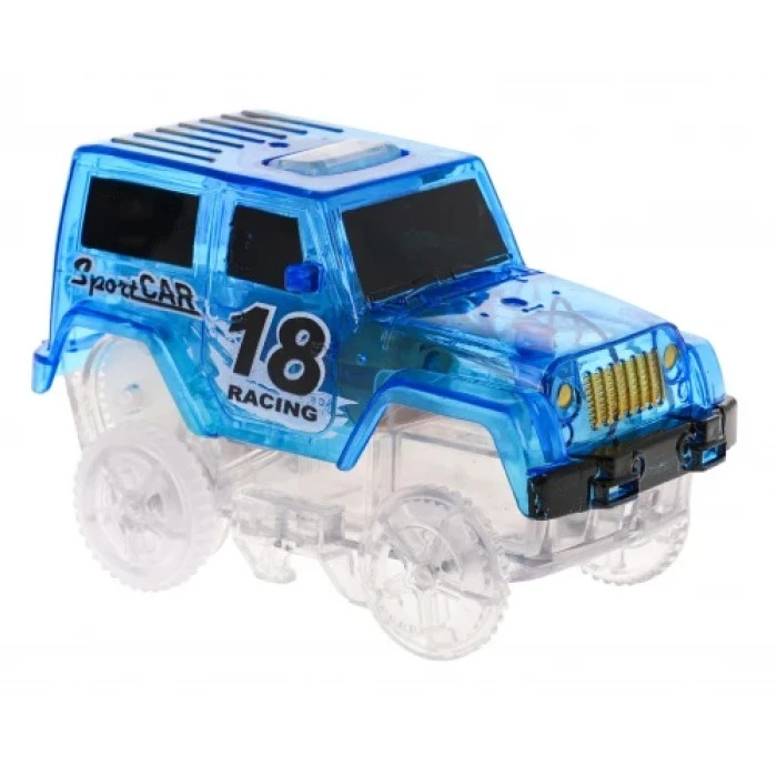 Детская гоночная трасса для детей 3+ флуоресцентная