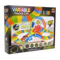 Детская гоночная трасса для детей 3+ флуоресцентная