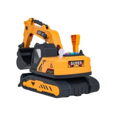 Детский экскаватор Ramiz WD101-A, желто-черный.