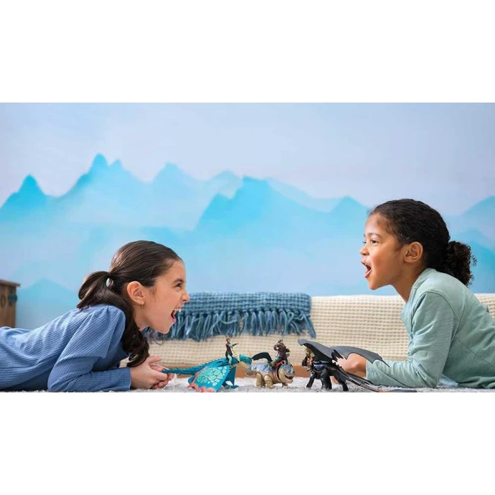 Фигурки Spin Master Дракон Громило Гронкл и всадник Рибонинг "Как укротить дракона"