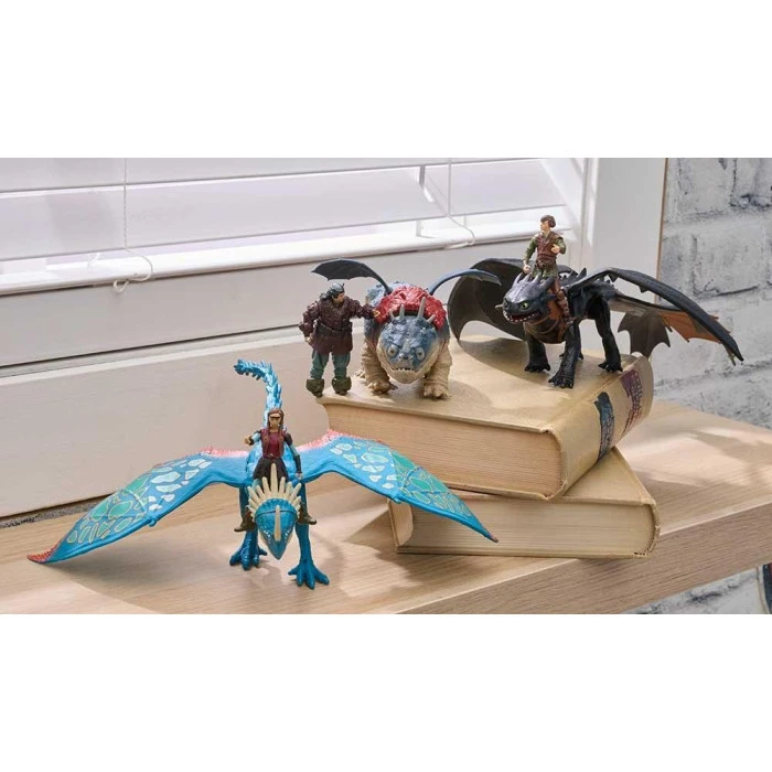 Фигурки Spin Master Дракон Громило Гронкл и всадник Рибонинг "Как укротить дракона"