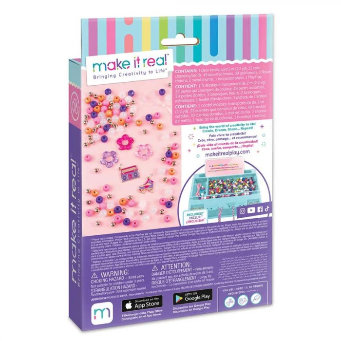Набор для создания браслетов Make it Real Цветное чудо
