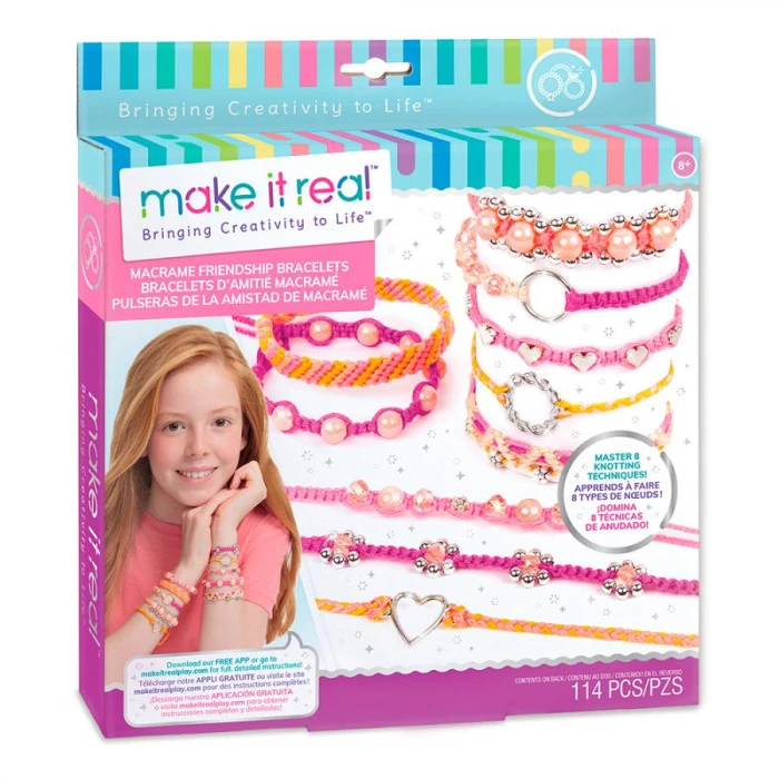 Набор для создания браслетов Make it Real Друзья навсегда