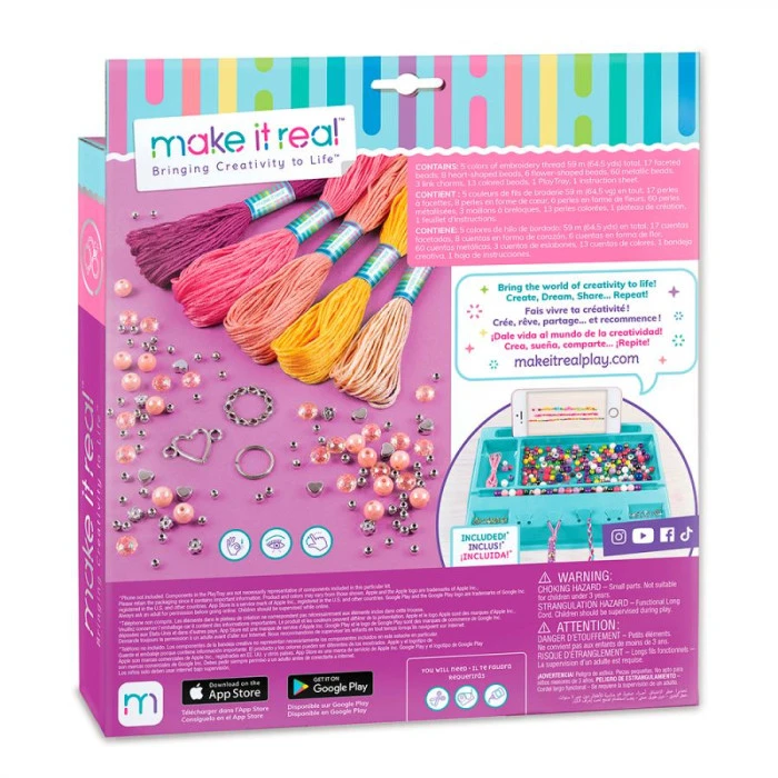Набор для создания браслетов Make it Real Друзья навсегда