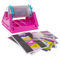 Детский набор для изготовления браслетов с катушкой + аксессуары ZDZ.MBK-557