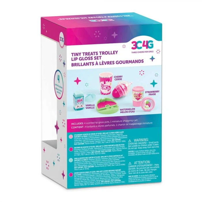 Набор из четырех блесков для губ Make it Real.3C4G Маленькое лакомство