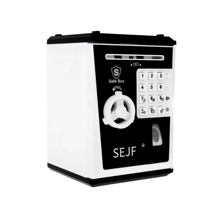 Детская копилка сейф для детей 3+ Черная