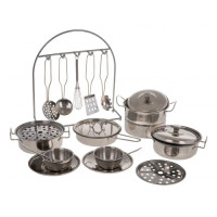 Детский набор металлических кастрюль 3+ ZDZ.666-E3