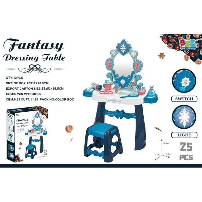 Детский туалетный столик "Принцесса" 3+