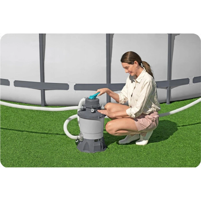 Насос с песчаным фильтром Bestway 58515 3596 л/ч и фильтрующими шариками