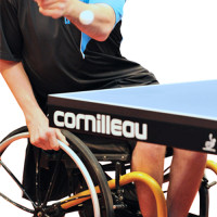 Стол теннисный Cornilleau 540 ITTF, синий