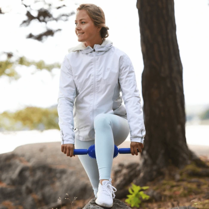 Массажер с шипами SISSEL Spiky Twin Roller