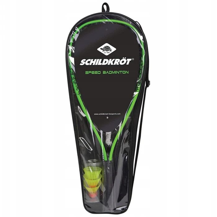 Набір для спідмінтону SCHILDKROT MTS970906, чорно-зелений