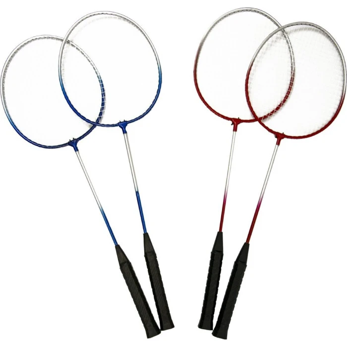 Ракетки для бадмнитона Master Fun, сине-красный.