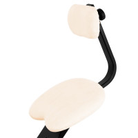 Масажний стілець ERGO-SOFT+ Heban - білий