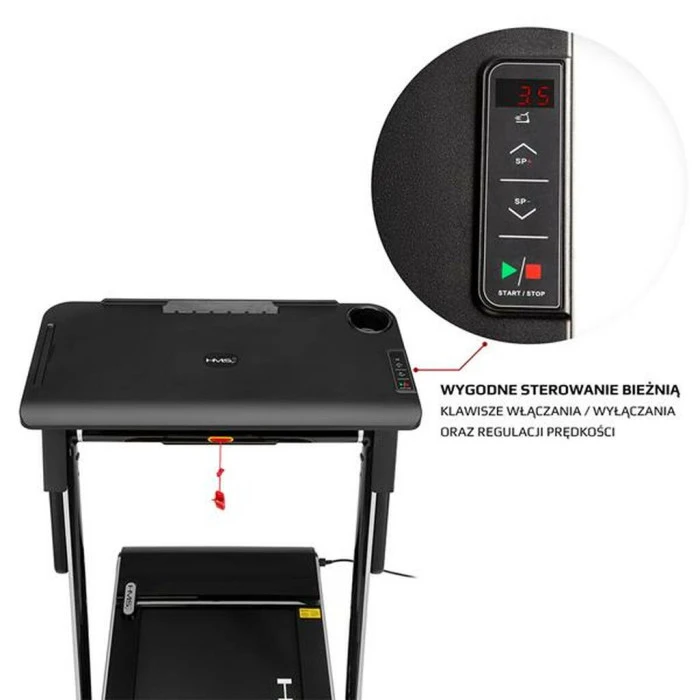 Беговая электрическая дорожка HMS LOOP12 - серая