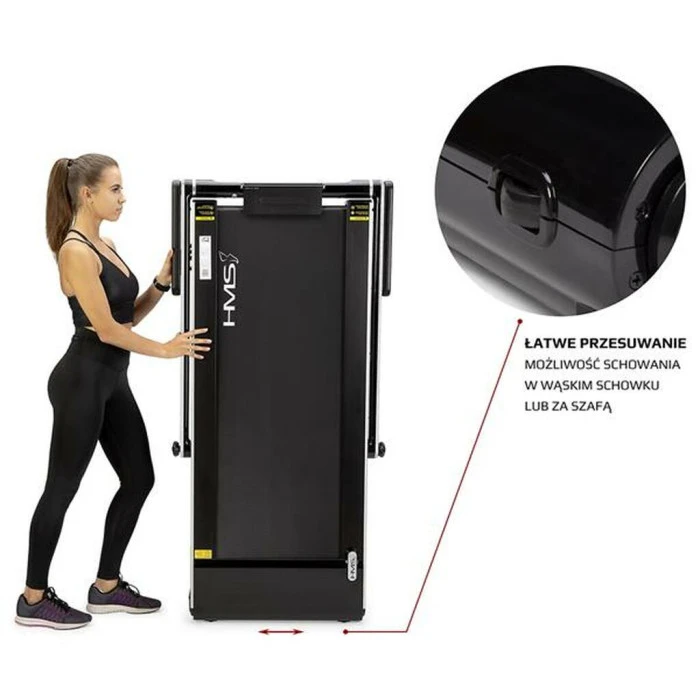 Беговая электрическая дорожка HMS LOOP12 - серая