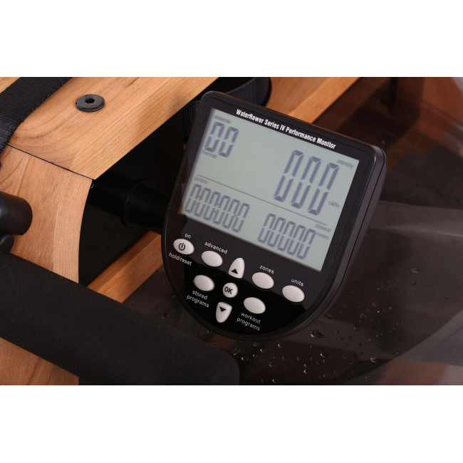 Гребной водный тренажер WaterRower Oxbridge S4 Cherry желтый