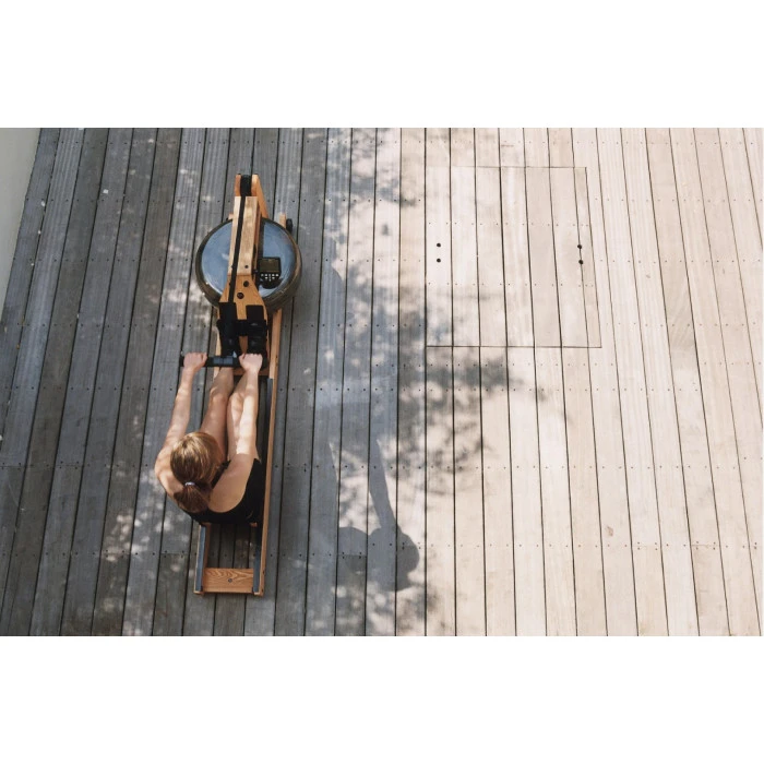 Веслувальний тренажер водний WaterRower Oxbridge S4 Cherry жовтий