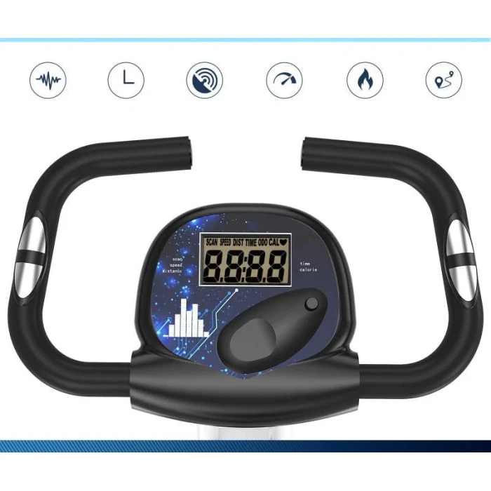 Велотренажер PAKO A90-192GY чорно-сірий