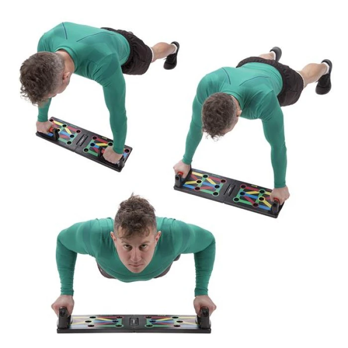 Доска для отжиманий многофункциональная PU12 HMS