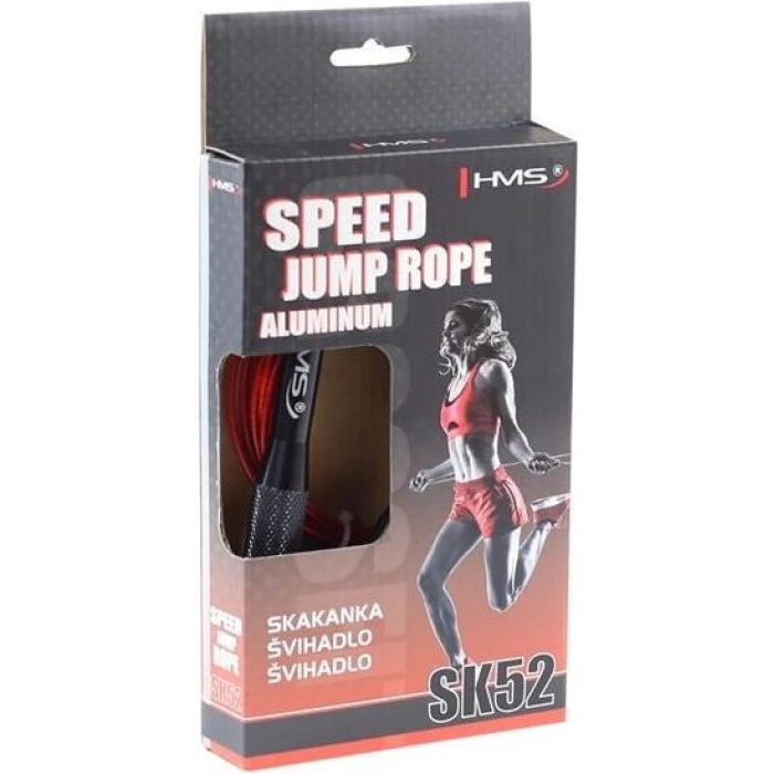 Скакалка спортивная HMS SK52 красная 300 см