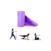 Лента-эспандер для упражнений inSPORTline Morpo Roll 5,5 м XXX- Heavy фиолетовая