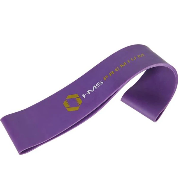 Набор лент для упражнений GU04 - GU04 - GU06 PRO SET HMS PREMIUM – 6 шт./ розовый, зеленый, синий, розовый, серый, фиолетовый