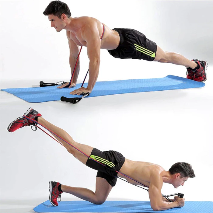 Набор лент-эспандеров для упражнений inSPORTline Morpo Tubes разноцветный