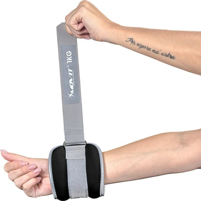 Утяжелители, Movit Neoprene, светоотражающие манжеты - 2 х 3 кг