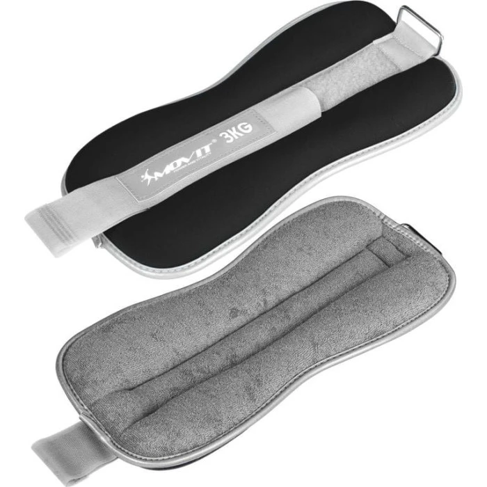 Утяжелители, Movit Neoprene, светоотражающие манжеты - 2 х 3 кг