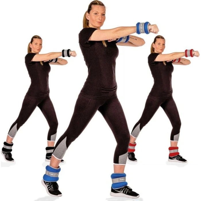 Утяжелители, Movit Neoprene, светоотражающие манжеты - 2 х 3 кг