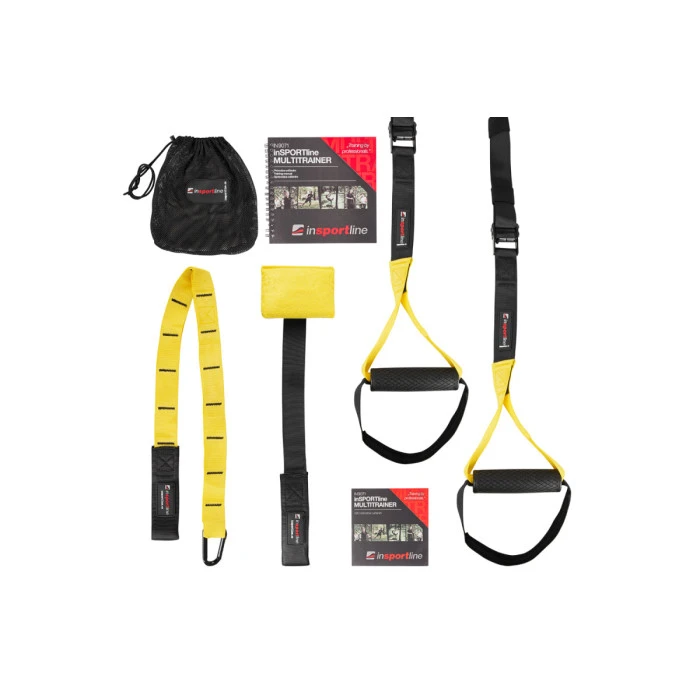 Подвесная система для силовых тренировок inSPORTline MultiTrainer, желтый