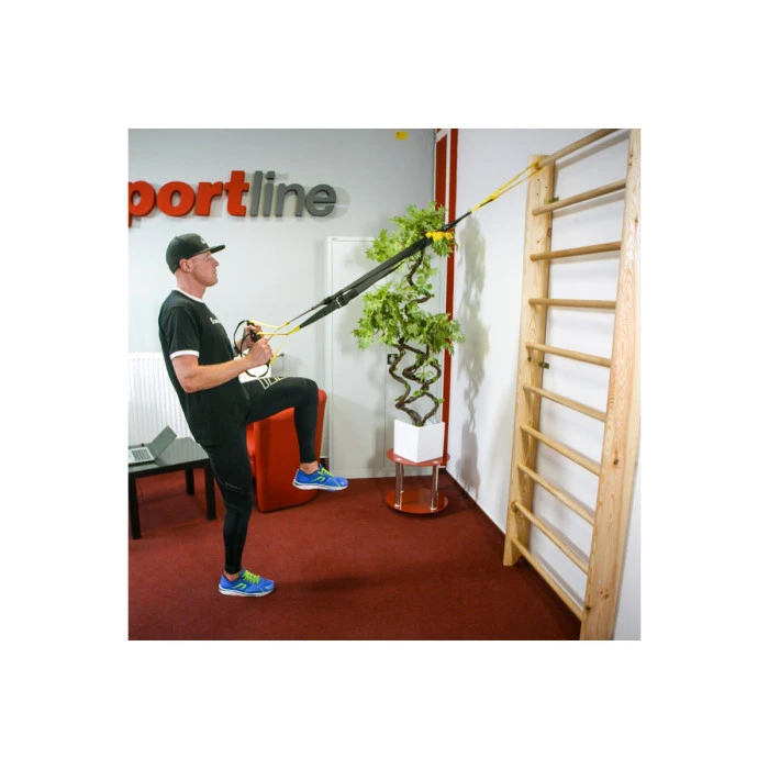 Подвесная система для силовых тренировок inSPORTline MultiTrainer, желтый