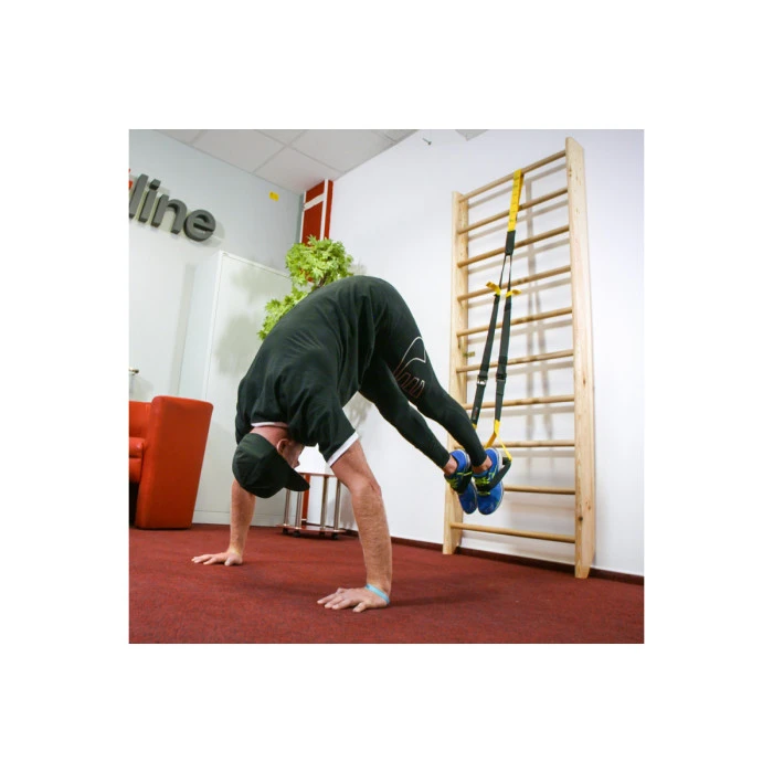 Подвесная система для силовых тренировок inSPORTline MultiTrainer, желтый