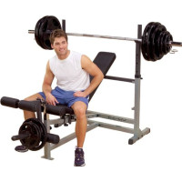 Скамейка Body-Solid с тренажерной стойкой GDIB46L Professional (1289)