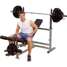 Скамейка Body-Solid с тренажерной стойкой GDIB46L Professional (1289)