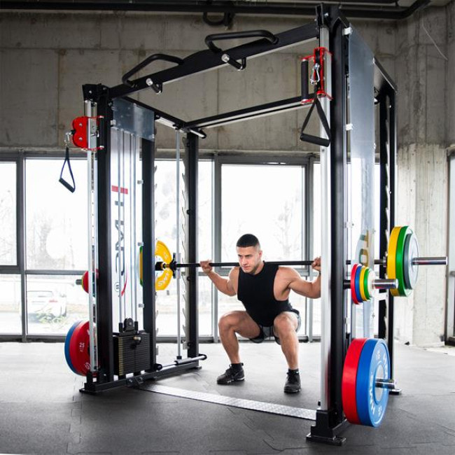 Силовая станция тренажер Смита HMS Tryton