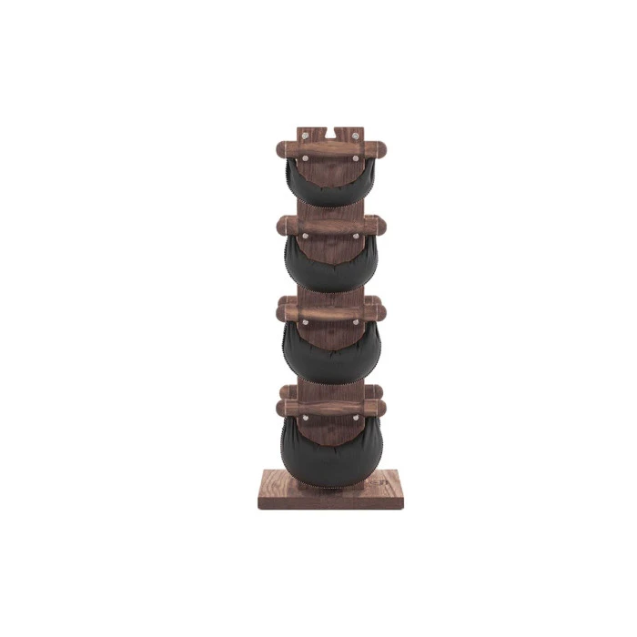 Набор гантели с подставкой SwingBell Tower NOHRD 2-8 кг Oak Vintage Leather