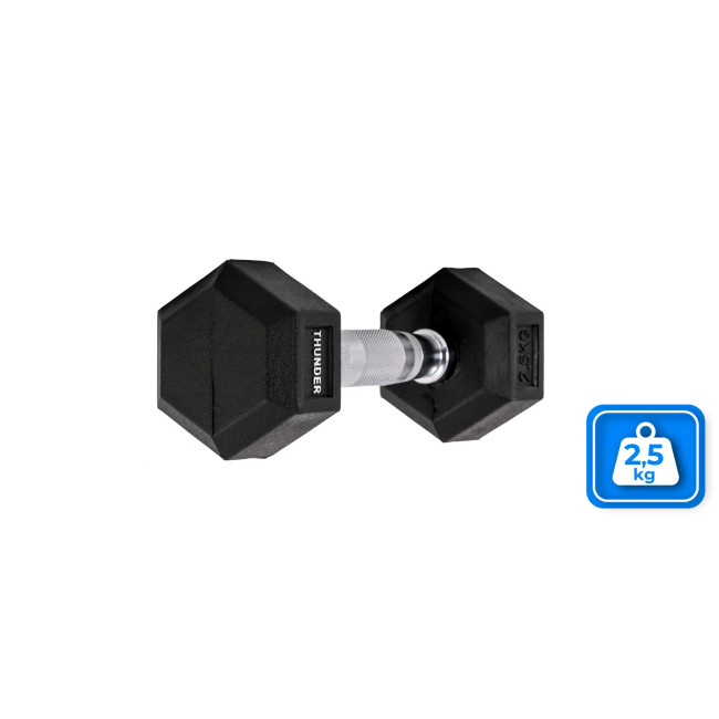 Гантель шестигранный THUNDER 2,5 кг