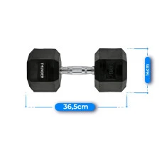 Гантель шестигранна THUNDER 20 кг