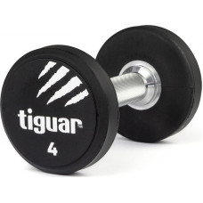 Гантель Tiguar TI-WHPU0040 прорезиненный 1 х 4 кг
