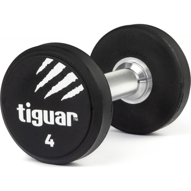 Гантель Tiguar TI-WHPU0040 прорезиненный 1 х 4 кг