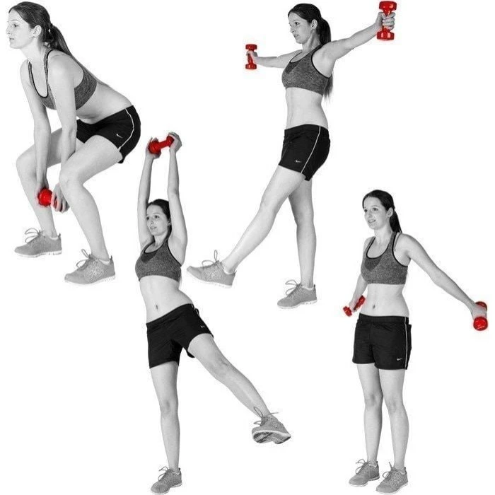 Гантели неопреновые Movit 2 х 5 кг